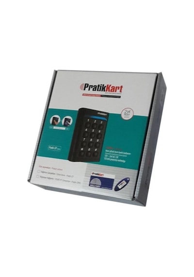PRATİKKART ŞİFRELİ + KART GEÇİŞLİ 2 ÖZELLİKLİ  GÖSTERGEÇ