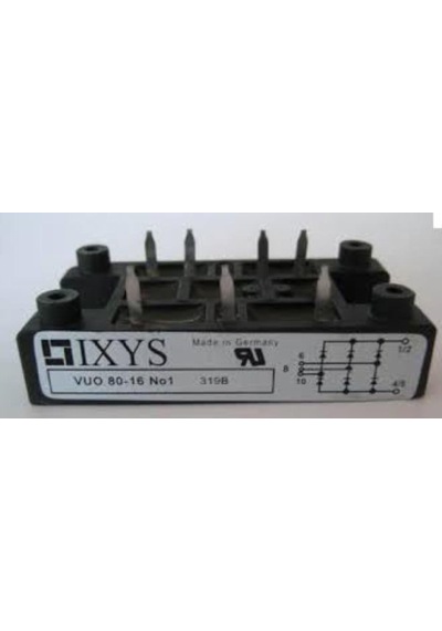 Ixys Vuo80-16n01 ,1600v/80a 3-faz Köprü Diyot
