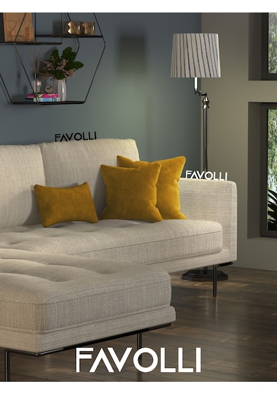 Kadife Dokulu Kadife Çiçeği Rengi Kırlent Kılıfı Dream Serisi Punch Için Uygun Gizli Fermuar Kadife Çiçeği
