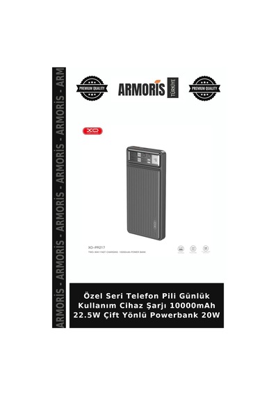 Özel Seri Telefon Pili Günlük Kullanım Cihaz Şarjı 10000mah 22.5w Çift Yönlü Powerbank 20w Çok Renkli
