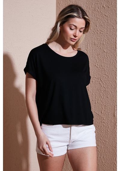 Fashion Friends Bayan Bluz 25y0519k1 Siyah Siyah