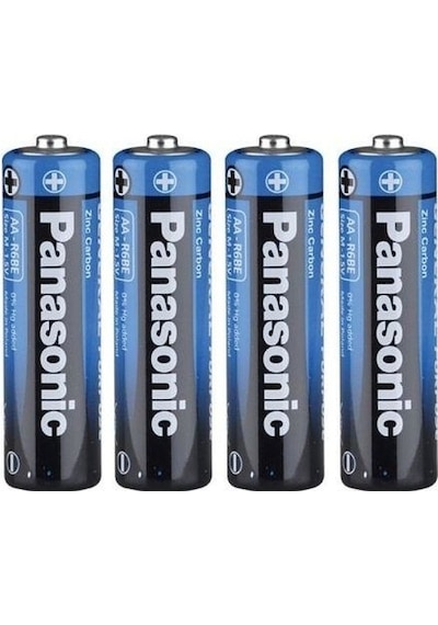 Panasonic R6BE/4PS Manganez AA Kalem Pil 12'li + R03UE/2S AAA İnce Kalem Pil 12'li
