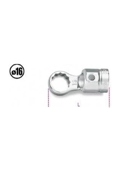 Beta 652 Yıldız Tork Anahtar Soketi 15 Mm