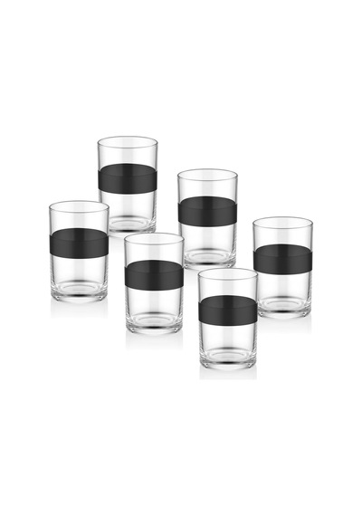 The Mia Dark Kahve Yanı Su Bardağı 6'lı Set