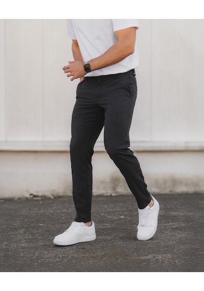 Bürke Erkek Antrasit Kaliteli Premıum Slimfit Bilek Boy Kumaş Pantolon (100-130 kg battal beden 40-42-44)