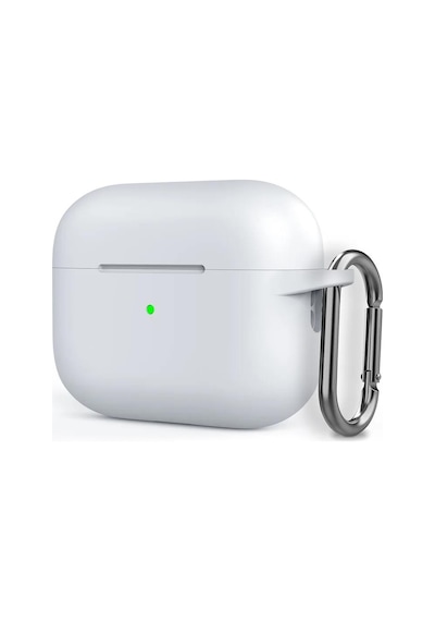 E2m Apple Uyumlu AirPods 1 2 Kılıf Sense Silikon Beyaz