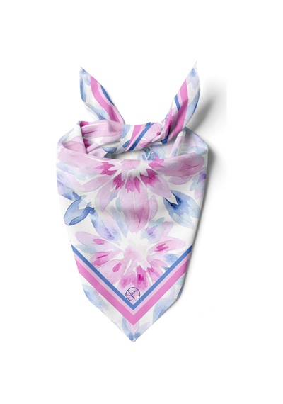Masal Bahçesi Desen Bandana/fular Çok Renkli