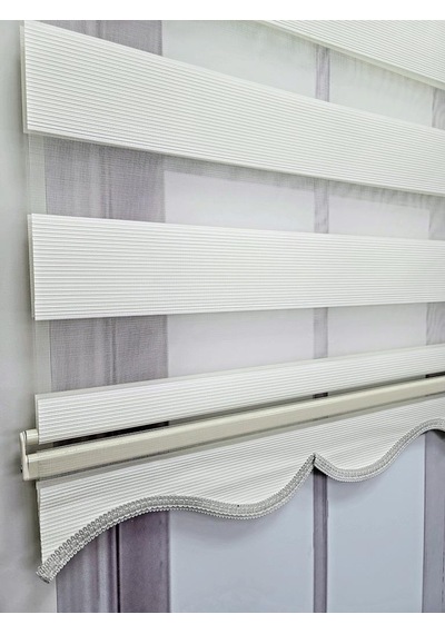 Bbb Mikro Pliseli Stor Zebra Perde Krem Mz484 Bbb Mikro Pliseli Stor Zebra Perde Krem Mz484