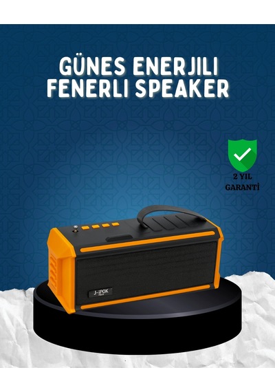 Lexroo J-ıpox P520 Bluetooth Hoparlör 8w Güçlü Ses Solar Şarj Fm