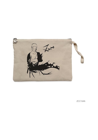 Zepplin Giyim One Piece Roronao Zoro Clutch Astarlı Cüzdan / El Çantası