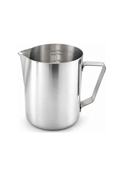 201 Çelik 1500 Ml Kahve Süt Köpürtme Ve Latte Art Potu Sütlük Pitcher Mt317