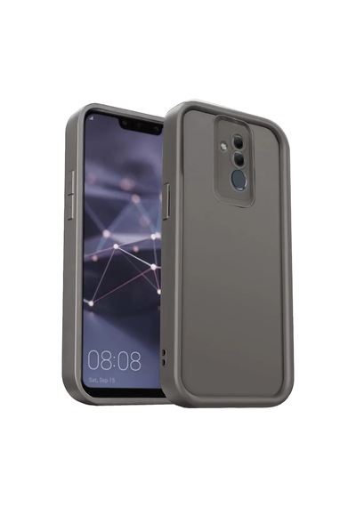 Newface Huawei Mate 20 Lite Kılıf Viera Silikon - Gri