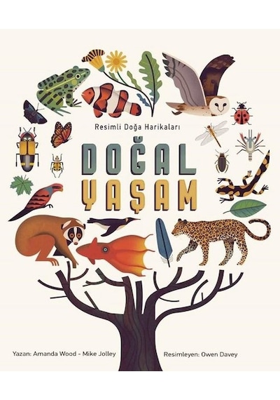Doğal Yaşam-Resimli Doğa Harikaları - Amanda Wood -  Mike Jolley - Meav Yayıncılık
