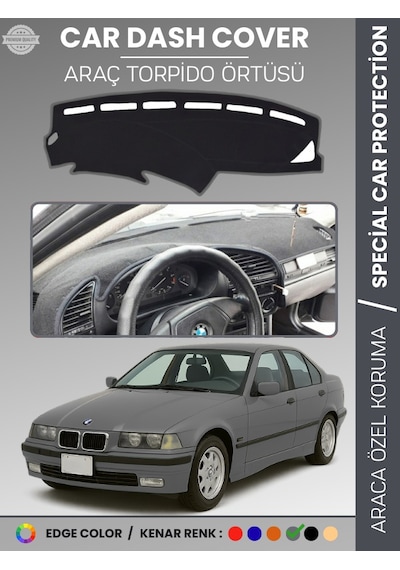 Bmw E36 1990-2000 Torpido Örtüsü Ön Göğüs Koruma Torpido Koruma Araca Özel Kaymaz Kolay Montaj - 659 Stiloto