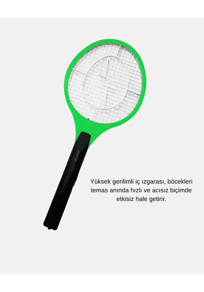 Pilli Elektronik Sinek Öldürücü, Çocuk Ve Evcil Hayvan Dostu