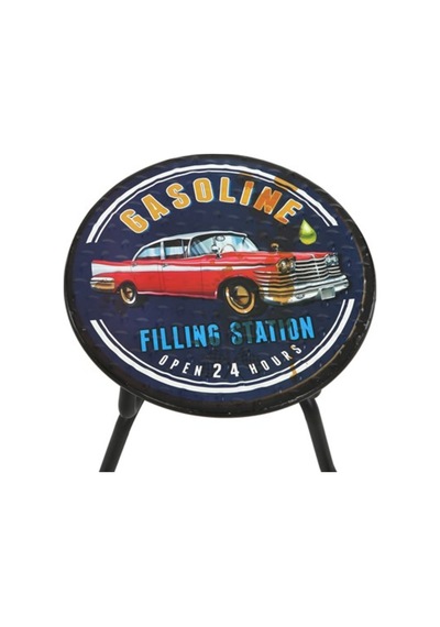 Vitale Gasoline Metal Tabure Ak.Gm0007