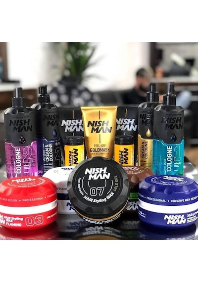 Nishman Saç Şekillendirici Wax 07 Gold One, 150 Ml / Tüm Saç Tipleri / Ekstra Güçlü, Islak Ve Parlak Görünüm
