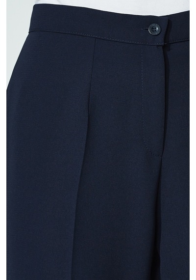 Soralline Kadın Büyük Beden Pantalon 1671 Lacivert