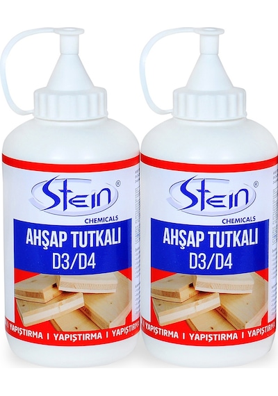 Stein D3 - D4 Şeffaf Süper Güçlü Ahşap Tutkalı 550 G x 9 Adet Stein D3 - D4 Şeffaf Süper Güçlü Ahşap Tutkalı 550 G x 9 Adet