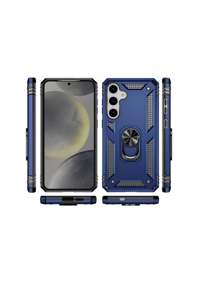 Galaxy Uyumlu S24 Kılıf Tchs Vega Kapak - Kırmızı Kirmizi
