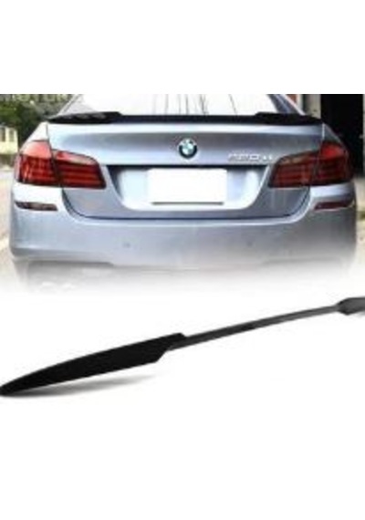Bmw F10 M4 Spoiler Parlak Siyah Boyalı - F10 Spoiler Piano Black