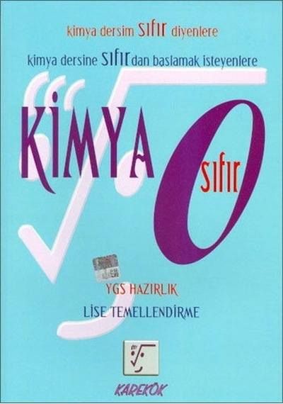 Kimya Sıfır Karekök Yay