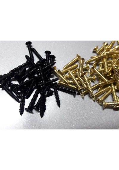 2.2X13 MM Çelik Vida 1000 Adet-Siyah