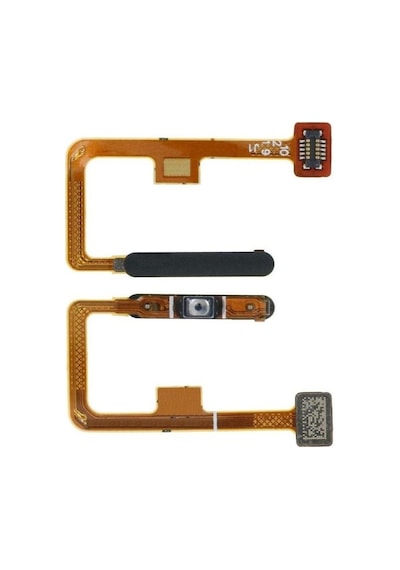 Xiaomi Mi 11 Lite Uyumlu Parmak İzi Okuyucu Flex M2101k9ag M2101k9aı - Siyah