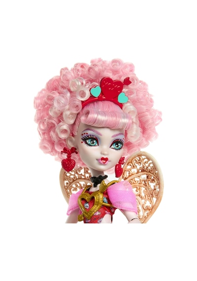 Monster High Pembe Ve Kırmızı Parti Elbisesi Giyen Havalı Doğum Günü Cupid Asteria Bebek Ve Davetiye, Balon, Hedi Genel Monster High Pembe Ve Kırmızı Parti Elbisesi Giyen Havalı Doğum Günü Cupid Asteria Bebek Ve Davetiye, Balon, Hedi Genel