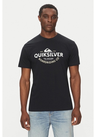 Quiksilver Typed Out Erkek Tişört Siyah