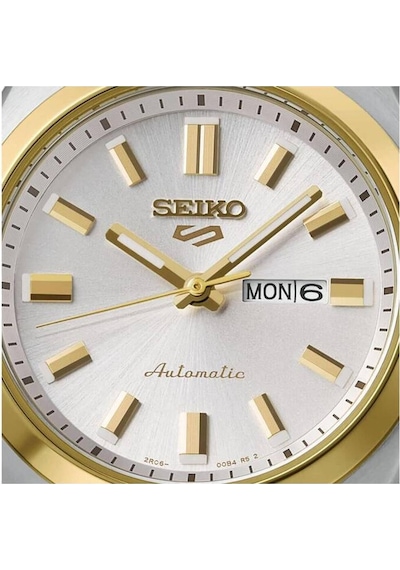 Seiko Sre024k1 Otomatik Çelik Gri/altın Rengi 10 Atm 32 Mm Kadın Kol Saati Gri