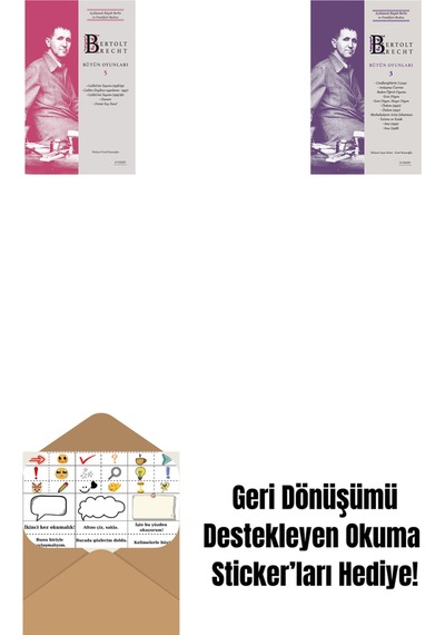 Bertolt Brecht - Bütün Oyunları 5 + Bertolt Brecht - Bütün Oyunları 3 + Okuma Sticker'ları