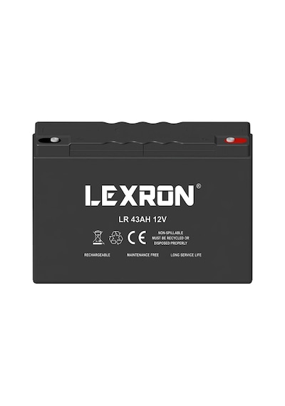 Lexron 12v/43ah Jel Akü Deep Cycle -