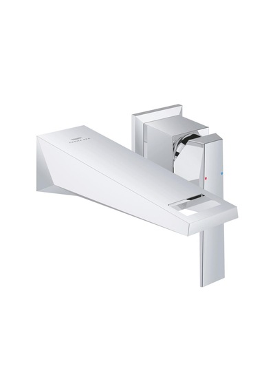 Grohe Allure Brilliant 29402000 İki Delikli M-Boyut Lavabo Bataryası Gümüş