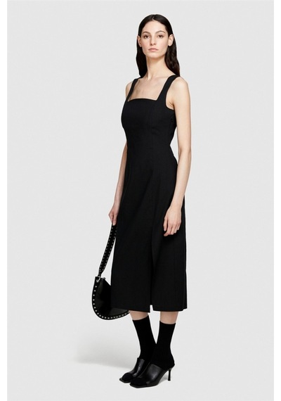 Sisley Dress Kadın Siyah Elbise - 324p4ynelv05q