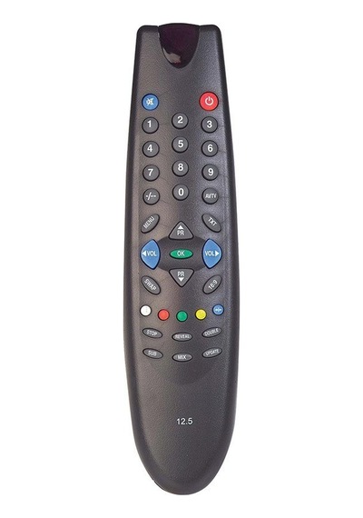 Arçelik - Beko 12.5 Sistem Siyah Tv Kumandası