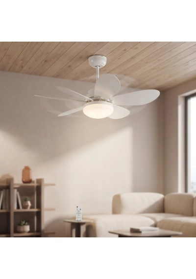 Led Tavan Vantilatörü - Avize - 52 Cm - Zaman Ayarlı - Uzatma Duy Aparatlı Diğer