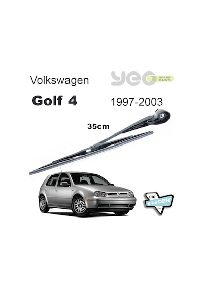 Yunus Emre Otomotiv Vw Golf 4 Arka Silecek Kolu Ve Süpürgesi 1997-2005