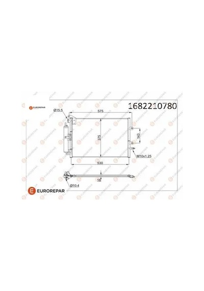 Erp Klıma Radyatörü Renault Clıo Iıı-modus 04-09 K9k K4j D4f Eurorepar 1682210780