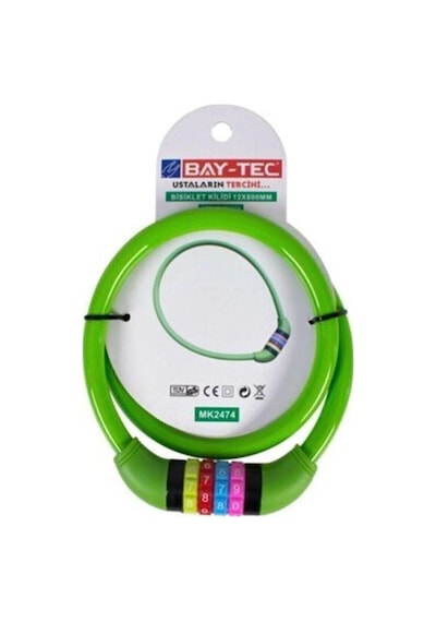 Bay-tec Bisiklet Kilidi Şifreli Mk2474