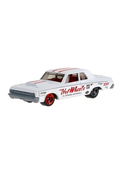 Hot Wheels '64 Dodge 330 - Piste De Course Özel Seri Metal Oyuncak Araba Çok Renkli