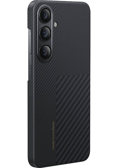 Galaxy S25 Plus Kılıf M-safe Şarj Uyumlu Karbon Fiber Benks Montage Armorair Kevlar Kapak Siyah