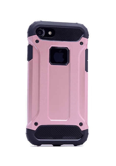 Noktaks - Apple Uyumlu iPhone 5 - 5s - Kılıf Çift Katman Zırh Tank Crash Military Kapak - Rose Gold Rose Gold
