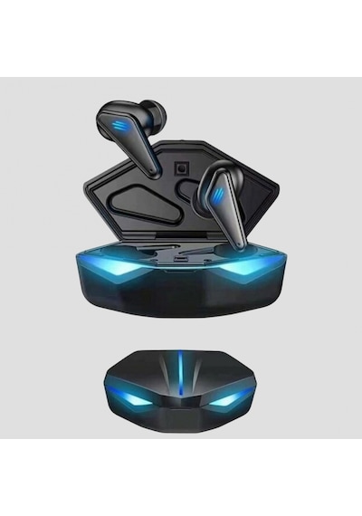 Tam Kablosuz Oyuncu Kulaklığı 5.0 Bluetooth Led Kontrollü Yeni Nesil 00