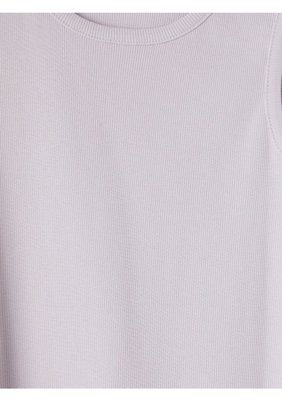 Lcw Comfort Lila Bisiklet Yaka Kadın Atlet