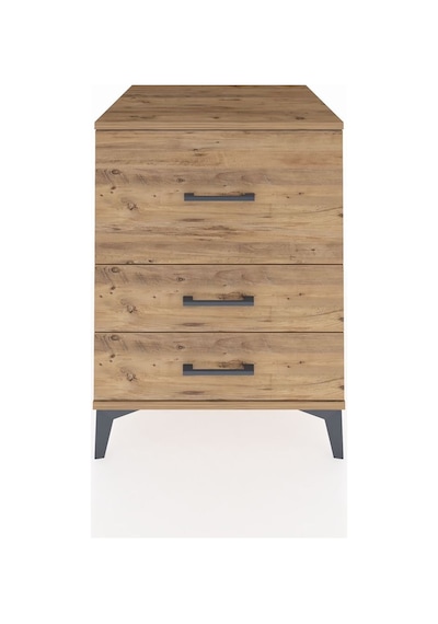 Kronos Komodin 3 Çekmeceli 60x59x80 Çam-çam Çam