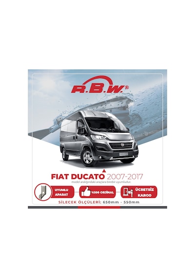 Fiat Ducato Muz Silecek Takımı 2007-2017 Rbw