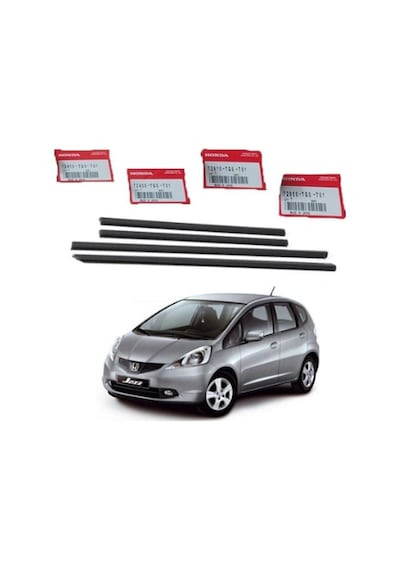 Npe Honda Jazz 2009-2012 Çıta Cam Sıyırıcı Fitil Takım Yüksek Kalite Adet Tercihi / 4'Lü Takim