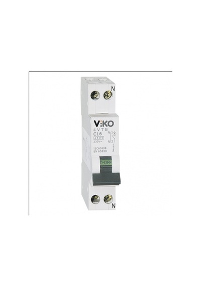 Viko 4Vtb-3C16 3X16A 4.5Ka C Tipi Otomatik Sigorta
