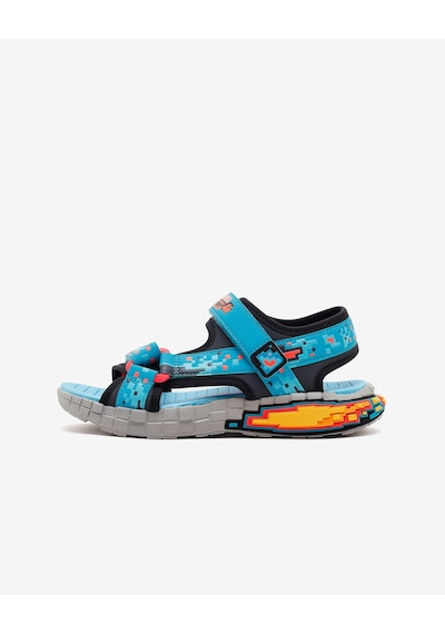 Skechers Mega-splash 4k Büyük Erkek Çocuk Mavi Sandalet 402161l Tqbk Mavi
